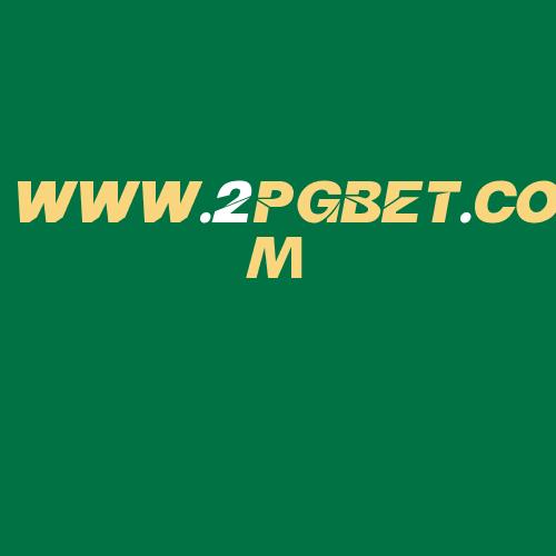 Logo da WWW.2PGBET